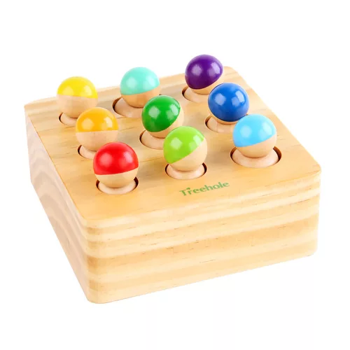 Formabeillesztő Montessori készségfejlesztő fajáték