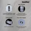 Mila hidromasszázs zuhanykabin - fehér