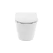 Ride fali, rimless WC soft close ülőkével